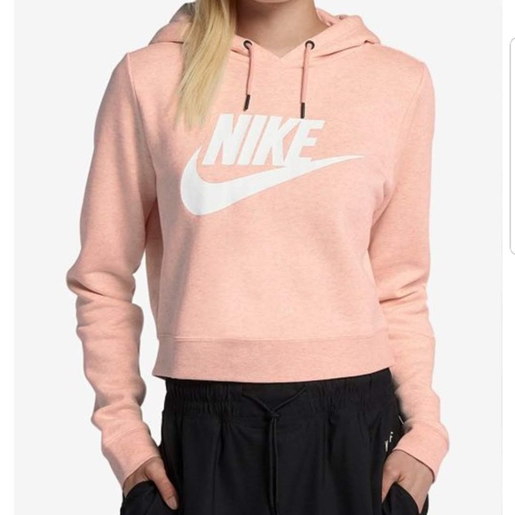 Nike Tops - SOLD - Nike Cropped Hoodie Sweatshirt